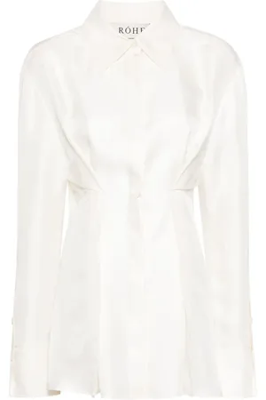 Rohe Waisted silk shirt