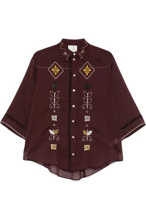 FORTE FORTE Embroidered shirt
