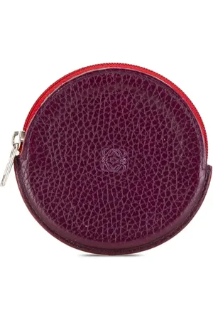 Loewe 2010-2024 Anagram Leather coin pouch