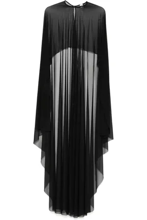 Atu Body Couture Semi-sheer cape
