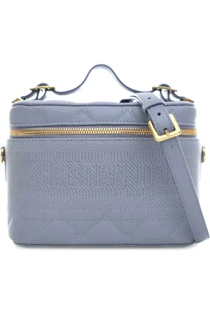 Dior 2020 Small Lambskin Cannage DiorTravel Vanity Case satchel