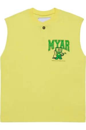 MYAR Graphic-print sleeveless top