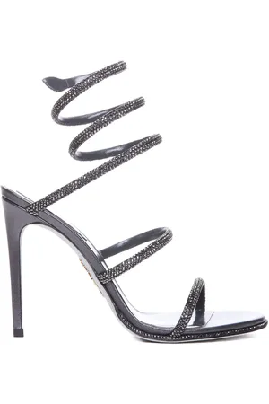 RENE CAOVILLA 105mm rhinestone-embellished sandals