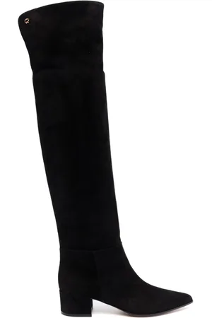 Gianvito Rossi Knee-high suede boots