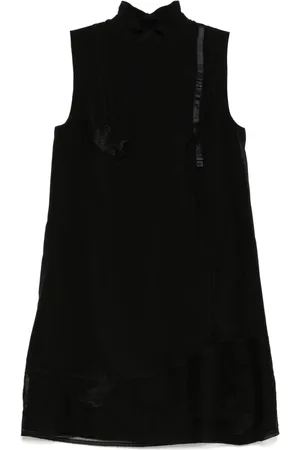 SHIATZY CHEN Chinese-style stand-collar sleeveless dress