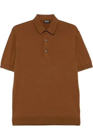 Ermenegildo Zegna Fine-knit polo shirt