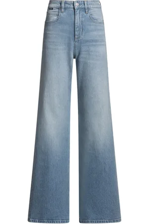 HUGO BOSS Logo-tag jeans