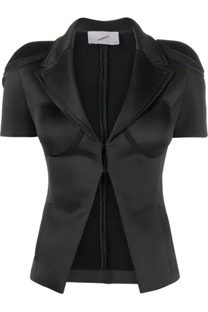 COPERNI Cup short-sleeve padded blazer