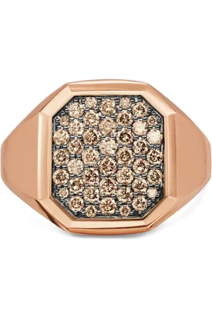 David Yurman 18K rose gold Streamline® signet ring