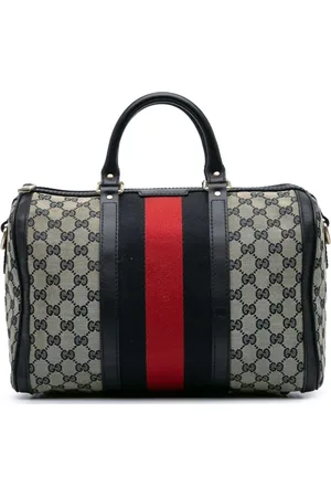 Gucci 2016-2024 GG Canvas Web Boston satchel