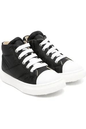 ANDREA MONTELPARE Padded high-top sneakers