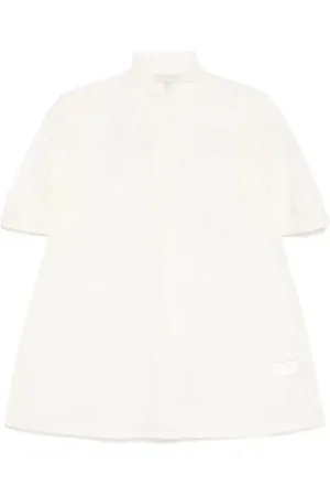 SHIATZY CHEN Mandarin-collar printed shirt
