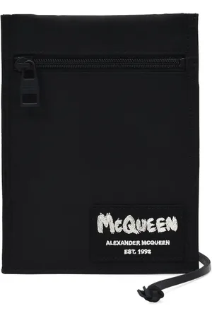 Alexander McQueen Logo patch shoulder bag