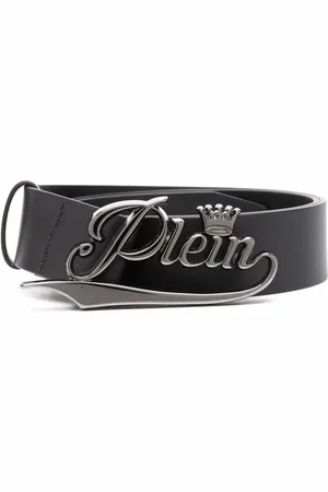 Philipp Plein King logo buckle belt
