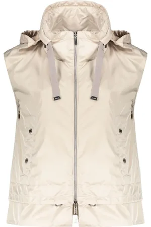 MOORER Hooded gilet