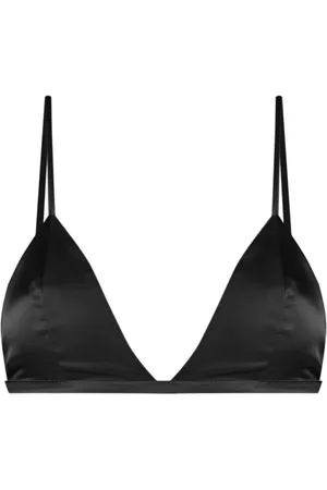 Kiki de Montparnasse Triangle-cup silk bra