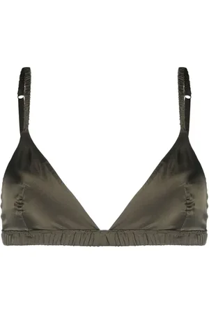 MAISON CLOSE Silk triangle cup bra