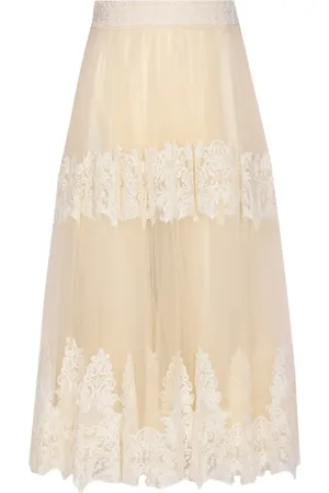 Elisabetta Franchi Tulle skirt