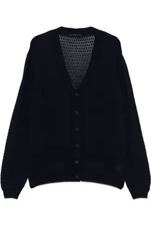 LOW BRAND Open-knit cardigan