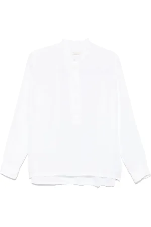 ORIGINAL VINTAGE STYLE Linen henley top