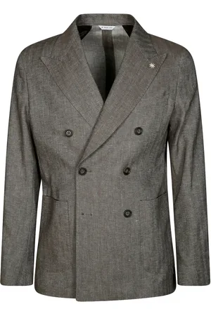 Manuel Ritz Herringbone blazer
