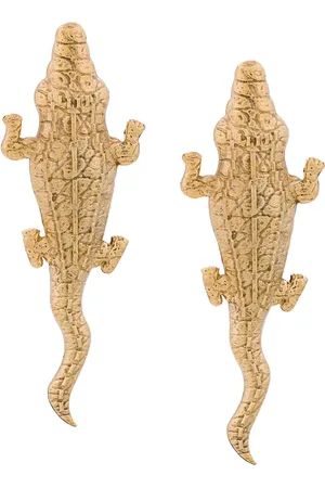Natia X Lako Medium Crocodile earrings