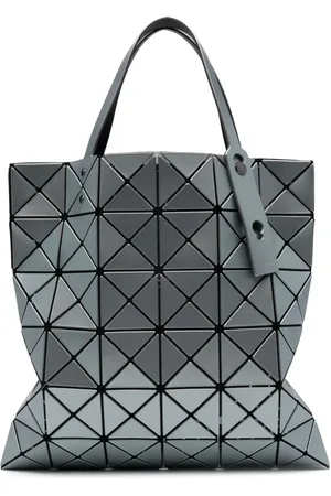 Issey Miyake Geometric-panelled tote bag