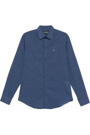 Emporio Armani Logo-embroidered shirt