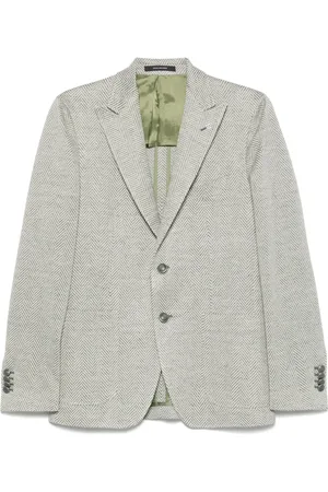 TAGLIATORE Herringbone blazer