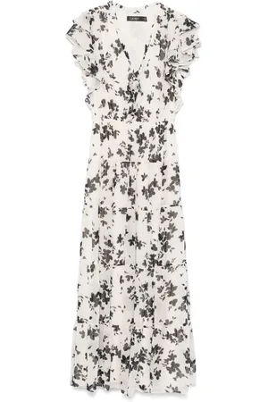 Ralph Lauren Floral-print georgette maxi dress