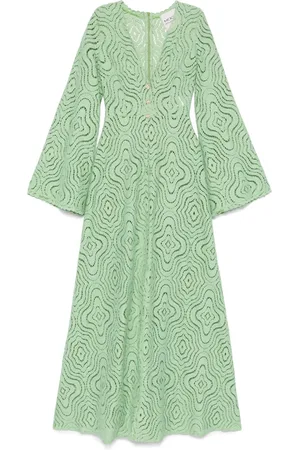 MOOS Lace maxi dress