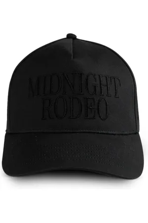 Midnight Logo-embroidered cap