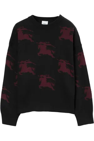 Burberry EKD patterned jacquard jumper