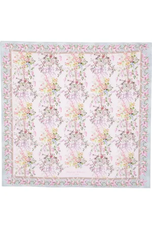 Atelier Choux Floral-print organic-cotton blanket