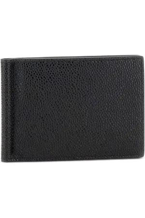 Thom Browne Grained-leather wallet