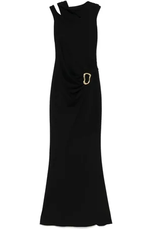 MOOS Cut out-detail maxi dress