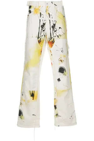 OFF-WHITE Futura abstract carpenter trousers