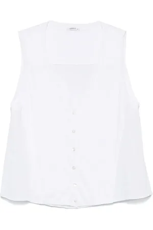 TRANSIT Ribbed-knit detail vest