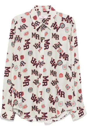 MARTINE ROSE Logo-print shirt