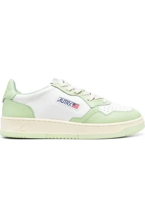 Autry Panelled lace-up sneakers