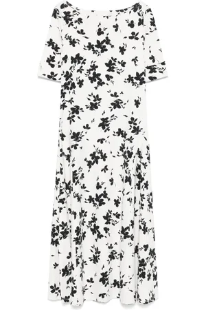 Ralph Lauren Floral-print midi dress