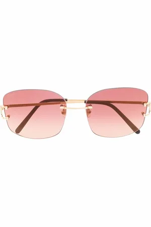 Cartier Rimless-frame sunglasses