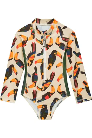Roarsome Graphic-print float suit
