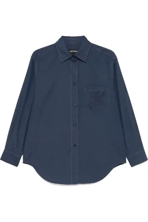 Emporio Armani Logo-embroidered shirt