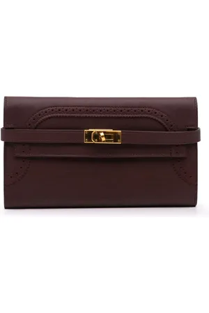 Hermès 2016 Swift Ghillies Kelly Longue Wallet long wallets