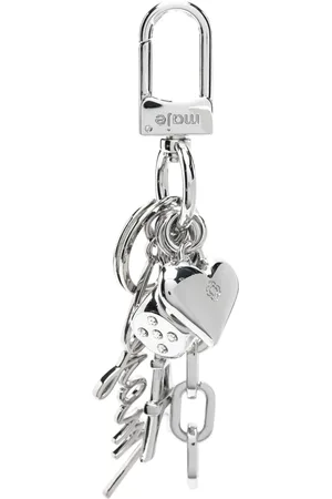 Maje Logo-charm keyring