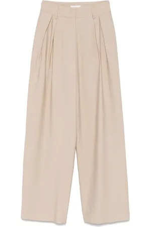 CENERE GB Pleat-detailed trousers