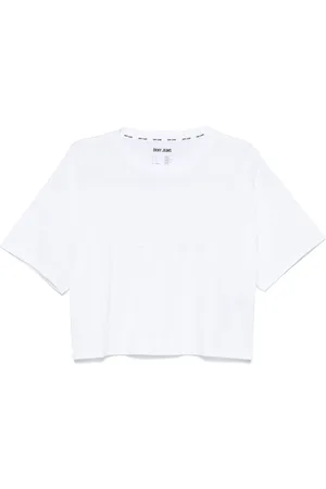 DKNY Embroidered-logo T-shirt