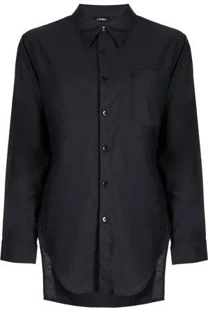 YOHJI YAMAMOTO Long-sleeve cotton shirt