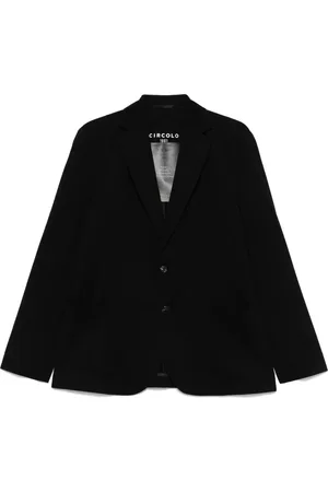 Circolo Piqué-weave blazer
